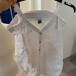 Maternity white blouse